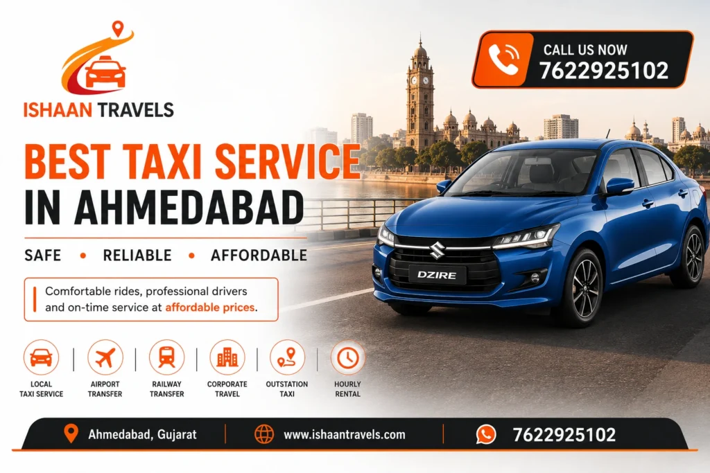 Best Taxi Service in Ahmedabad