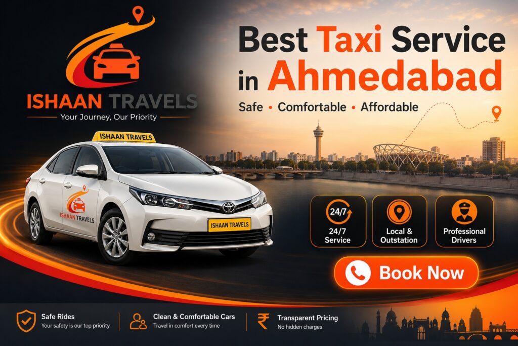 best texi services in Ahmedabad